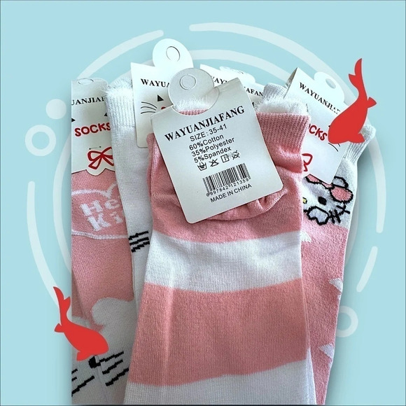 6 PAIR of Unisex Character Socks BRAND NEW UNOPENED PACKAGE WOMEN SIZE 4.5 - 9 - Picture 4 of 11